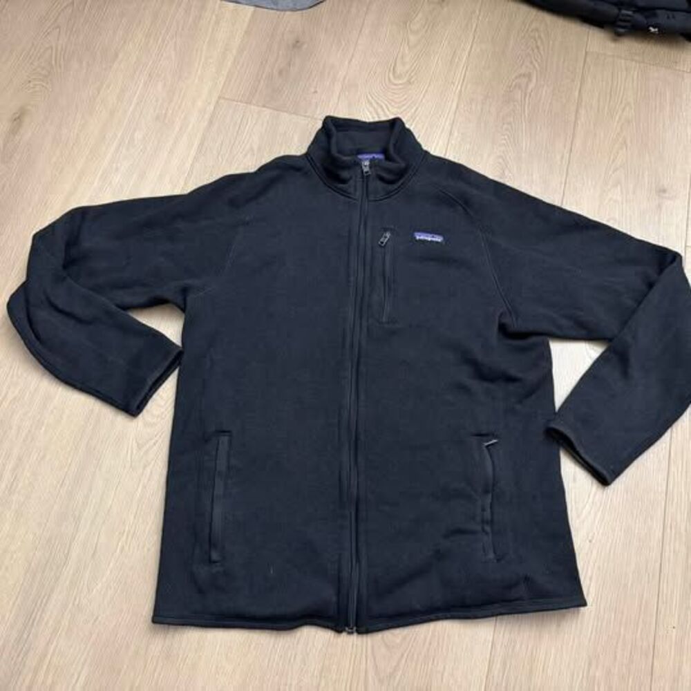 Patagonia Men’s Black Better Sweater Full-Zip Fleece Jacket - Men's size Large